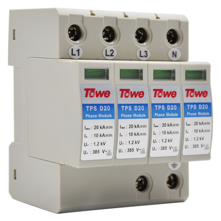 TPS D20 overvoltage protector