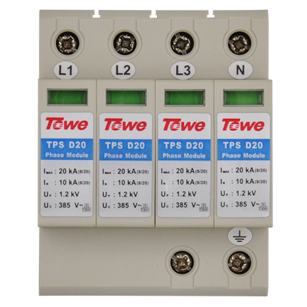 TPS D20 overvoltage protector